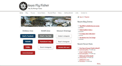 Desktop Screenshot of iowaflyfisher.com