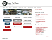 Tablet Screenshot of iowaflyfisher.com